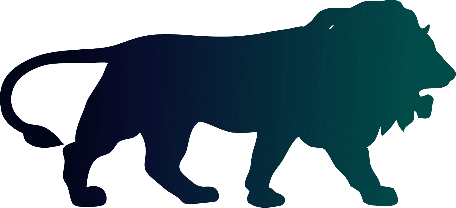 Make in India lion silhouette