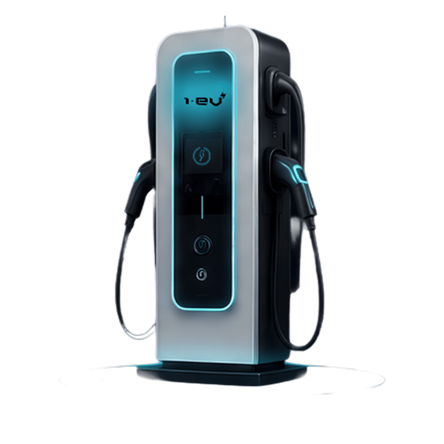1EV DC fast charging pedestal